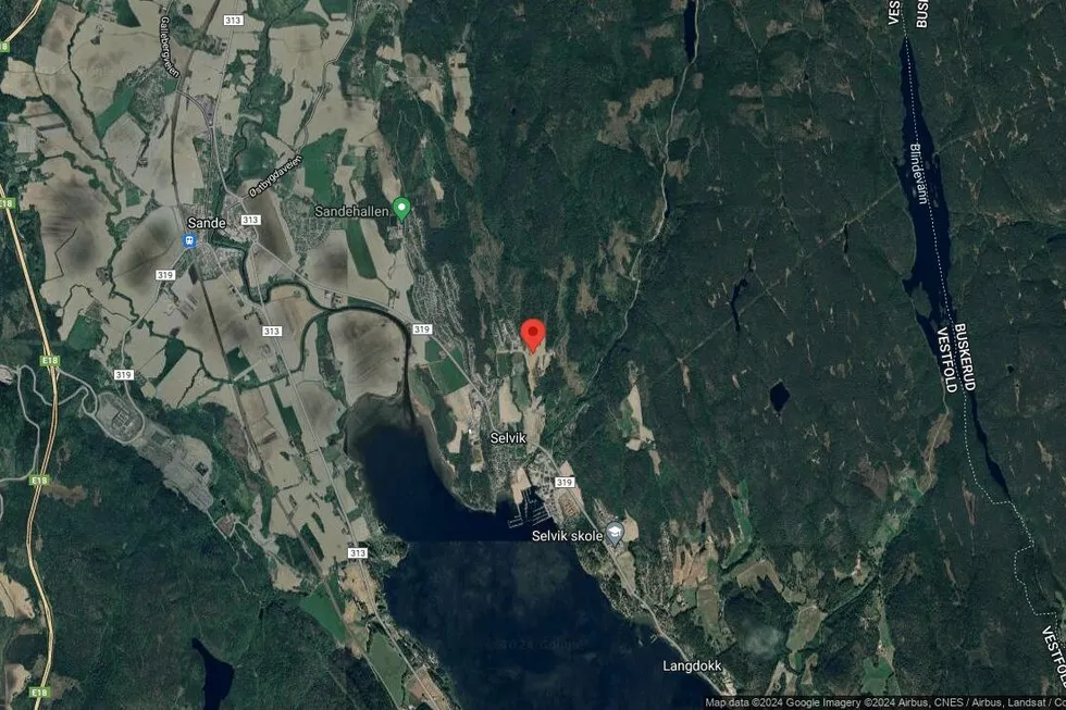 Området rundt Bjørndalsstien 17, Holmestrand, Vestfold