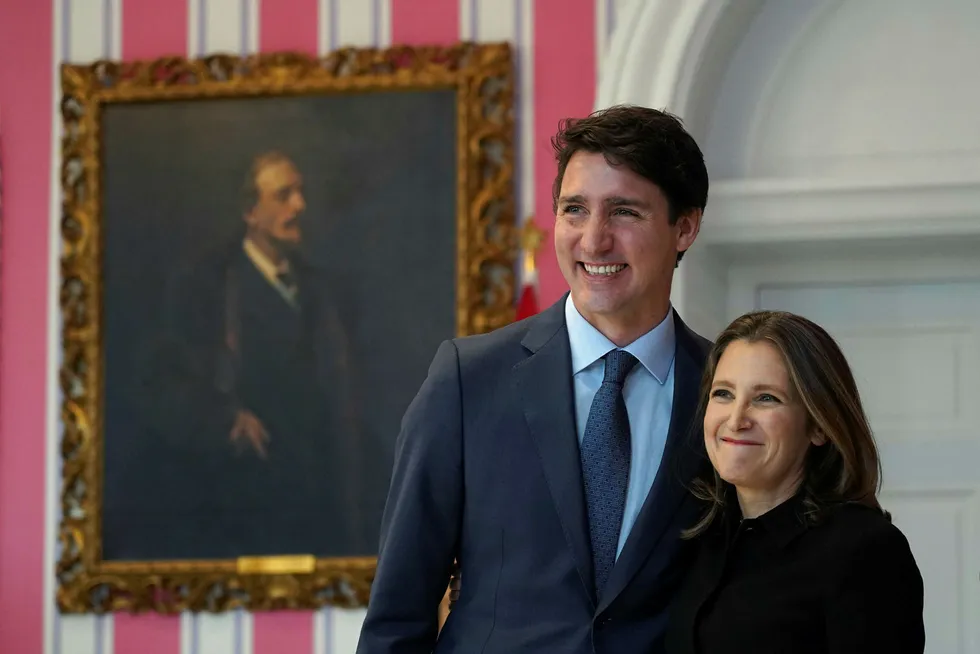 National unity: Trudeau appoints Freeland to tackle crisis