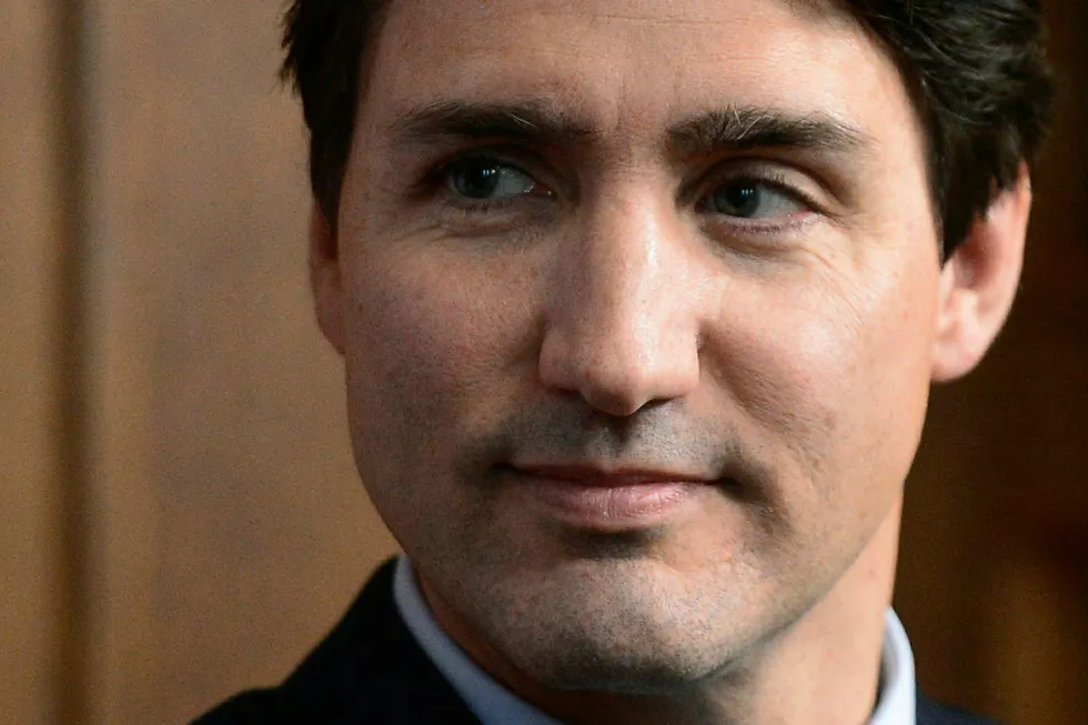 Canadas statsminister Justin Trudeau fikk USAs president Donald Trump til å endre mening om Nafta-avtalen da de snakket på telefon. Foto: Sean Kilpatrick/The Canadian Press via AP/NTB scanpix