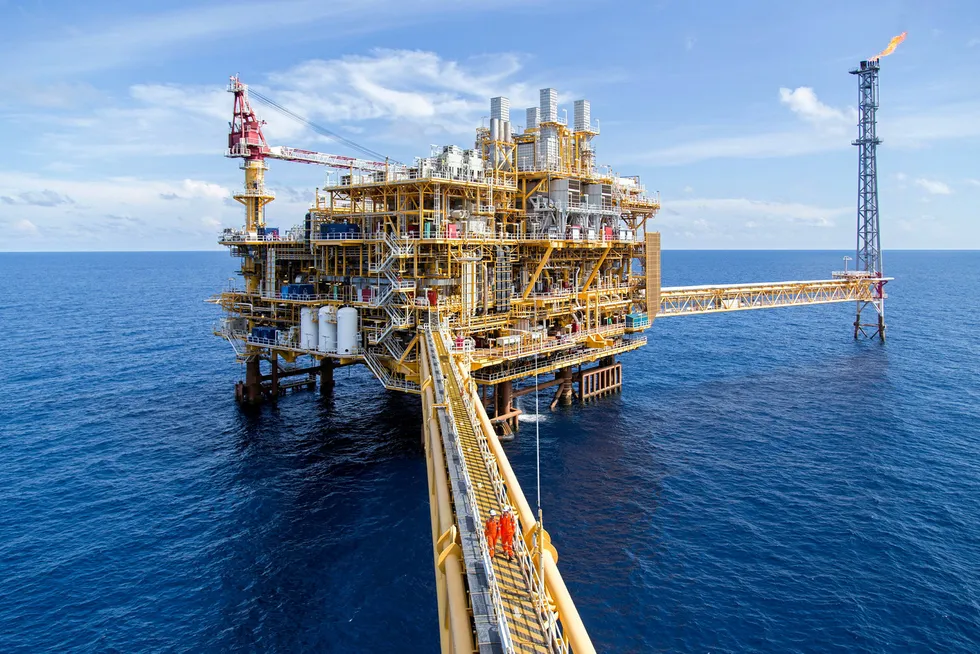 Core asset: the PTTEP-operated Bongkot field in the Gulf of Thailand
