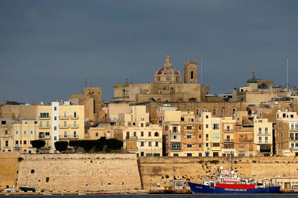 Connected: the Medlink pipeline will connect Sicily with Malta, pictured