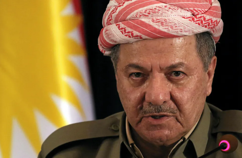 Consequences: Iraqi Kurdish leader Massoud Barzani
