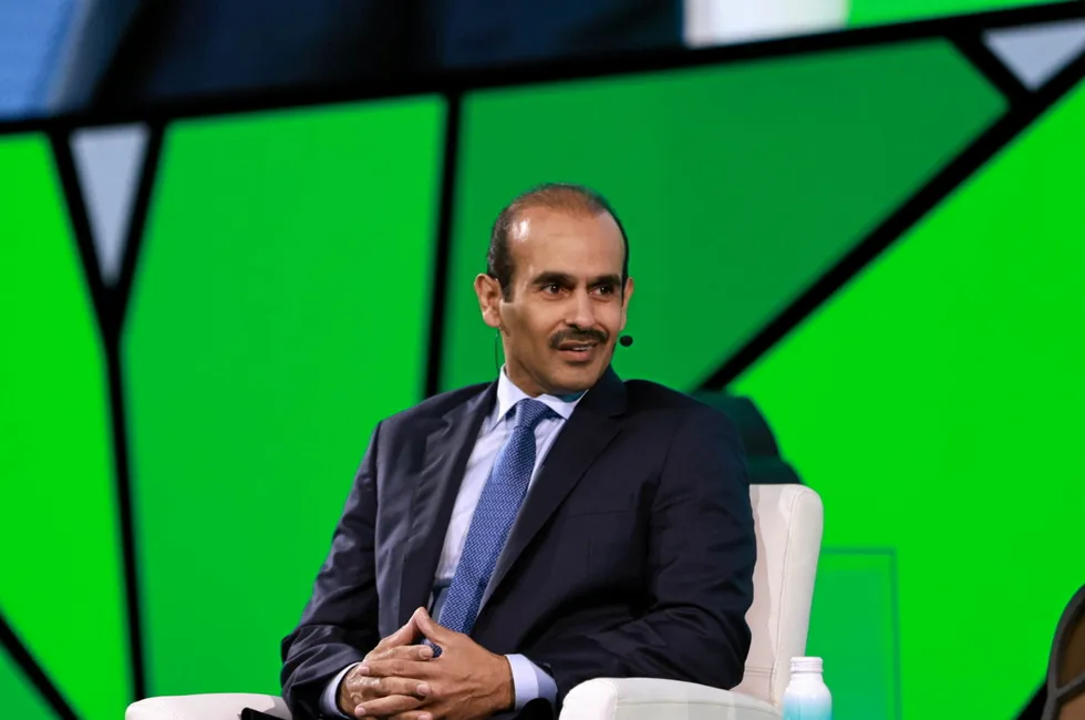 Ruya awards: QatarEnergy chief executive Saad Sherida Al Kaabi.