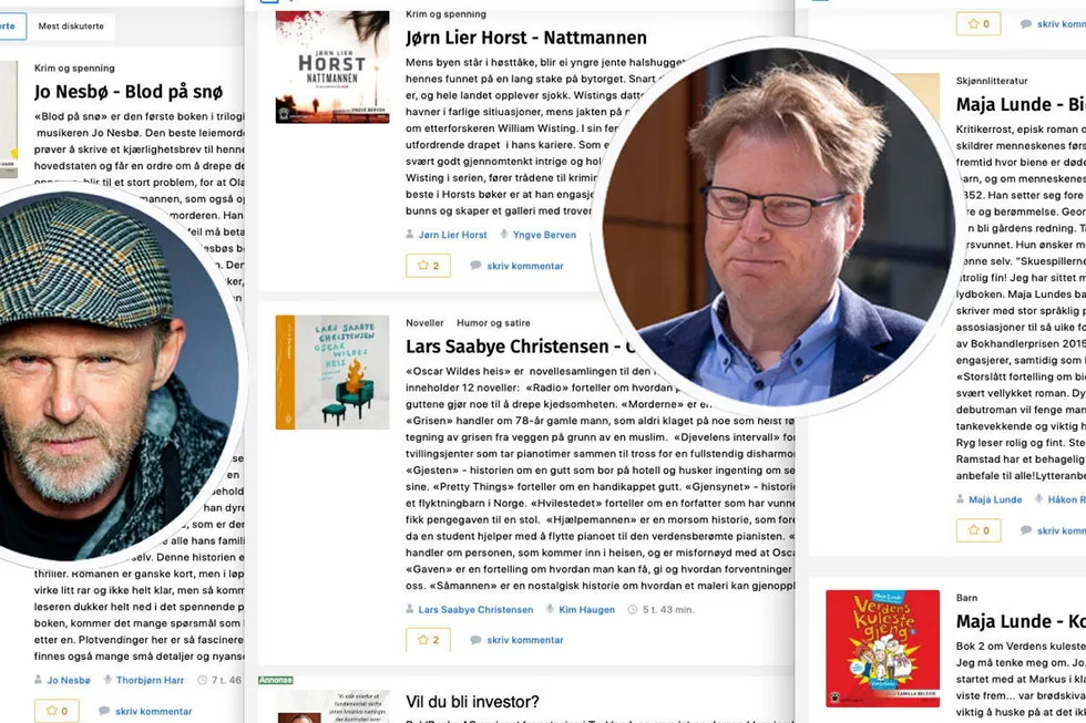 Mens Fabels abonnenter betaler minst 139 kroner i måneden for tilgang til en gigantisk lydbokkatalog med forfatternavn som Jo Nesbø og Jørn Lier Horst, har lydbøkene ligget gratis ute på en ulovlig nettside.