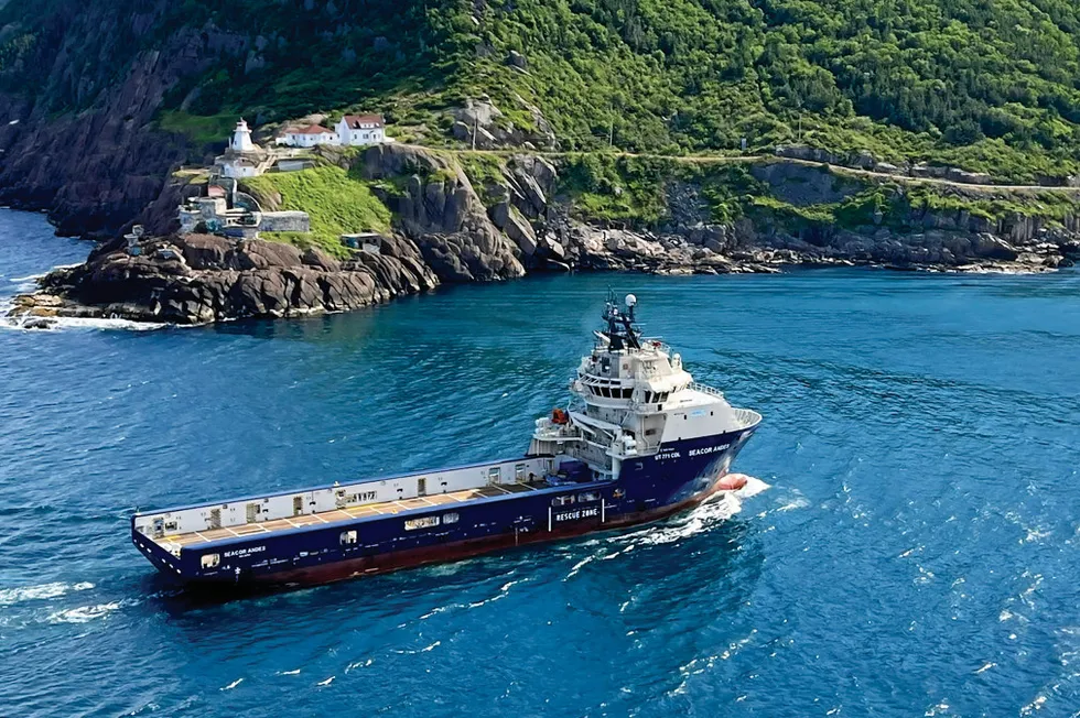 Det amerikanske selskapet seacor kjøper utstyr fra Kongsberg Maritime.