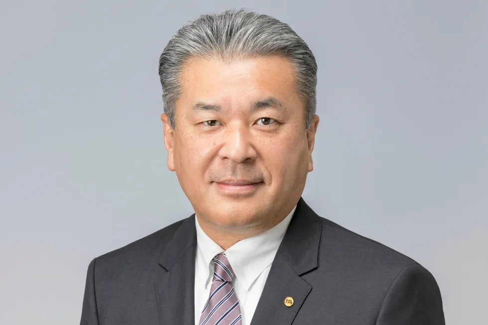 Toyota chief technology officer Hiroki Nakajima, who sees a brighter future for hydrogen-powered trucks than cars.