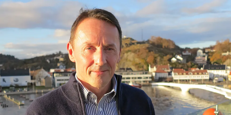 Administrerende direktør Kjell-Arild Tøfte i fiskesalgslaget i sør, Fiskehav SA.