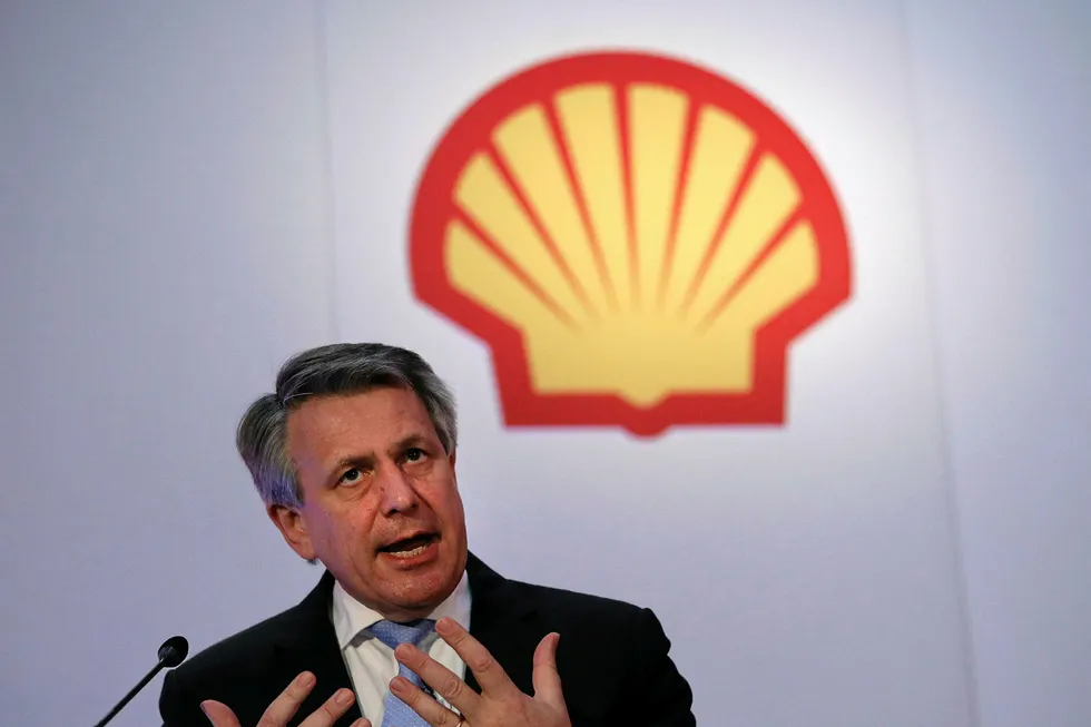Exploration well: Shell chief executive Ben van Beurden
