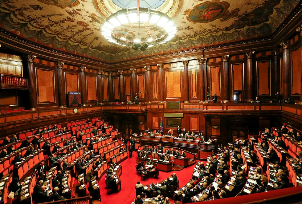 Italian senate: a bill which could see the suspension of exploration activities in Italy has passed the senate and will now go before parliament