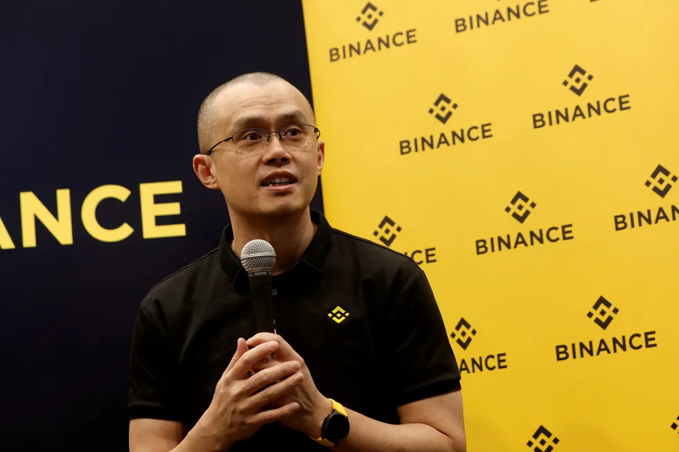 Changpeng Zhao er administrerende direktør i kryptobørsen Binance.