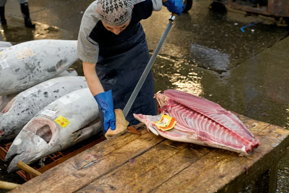 Japan's Toyosu market to loosen regulations on large-volume fish sales
