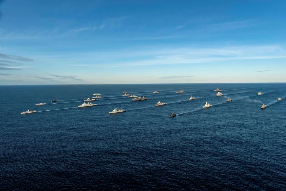 Den største Nato-øvelsen siden den kalde krigen ble gjennomført langs Norskekysten høsten 2018. Over 60 krigsfartøy deltok, og samtlige Nato-land var representert inkludert Sverige og Finland.