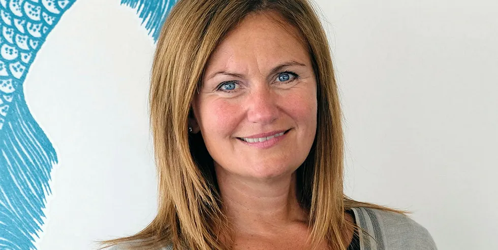 Therese Log Bergjord Skretting CEO and Nutreco COO.
