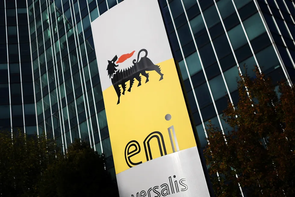 Low-risk spending: Italian oil and gas company Eni is based in Milan