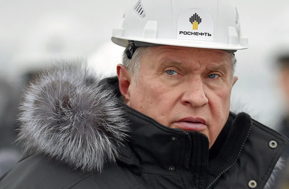 Expansion drive: Rosneft chairman Igor Sechin