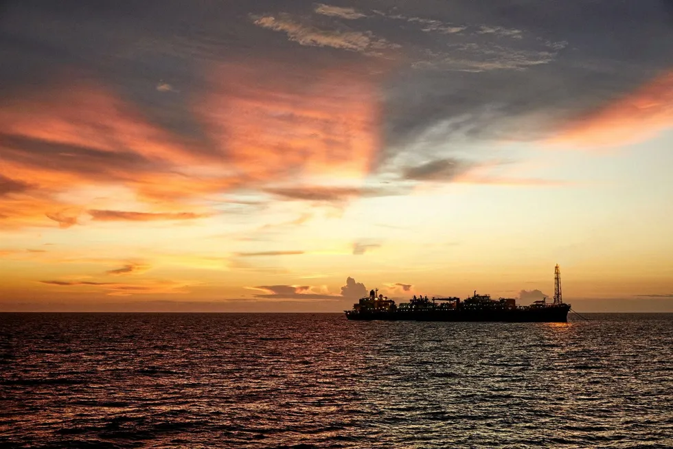 Extension: the Sendje Ceiba FPSO operates on Trident Energy's Ceiba field offshore Equatorial Guinea