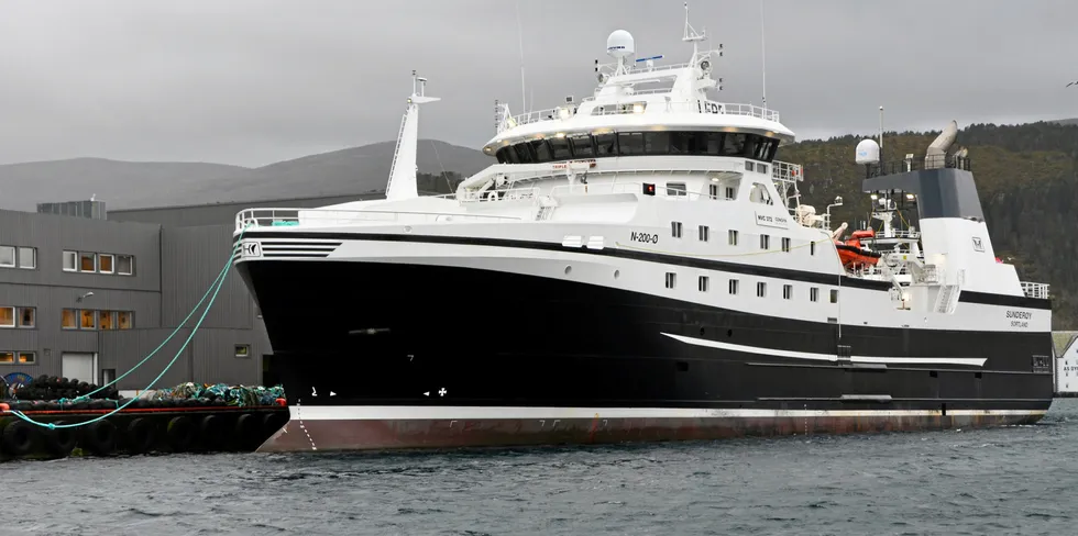 Sunderøy-rederen fikk snakket båt under Ombordfrystkonferansens andre del.