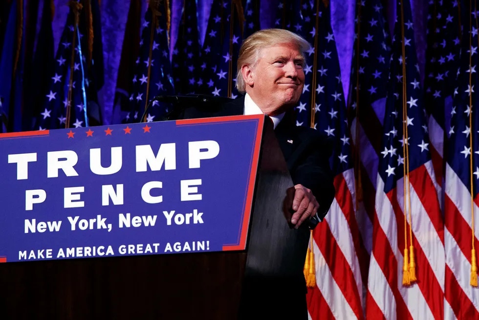 Donald Trump er valgt som USAs nye president. Foto: Evan Vucci/Ap/NTB scanpix