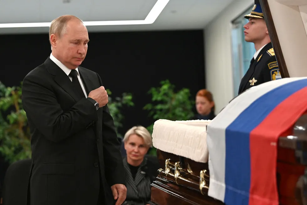Pointing the finger: Russian President Vladimir Putin