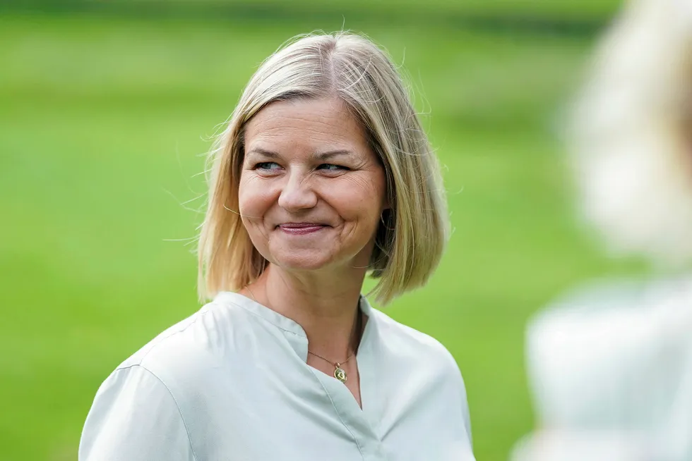 Guri Melby (39) valgt til ny leder for Venstre.