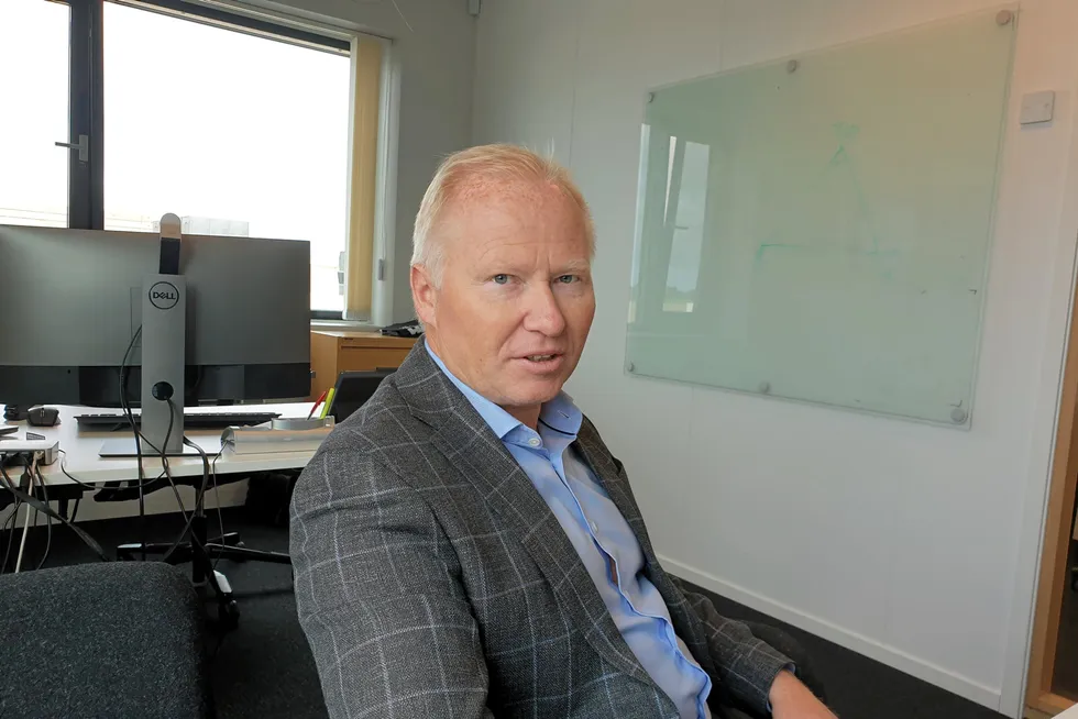 Knut Nesse is CEO of Akva Group. "The implications from the introduction of new resource tax in Norway are negative both for land based business and parts of sea based business," said the company.