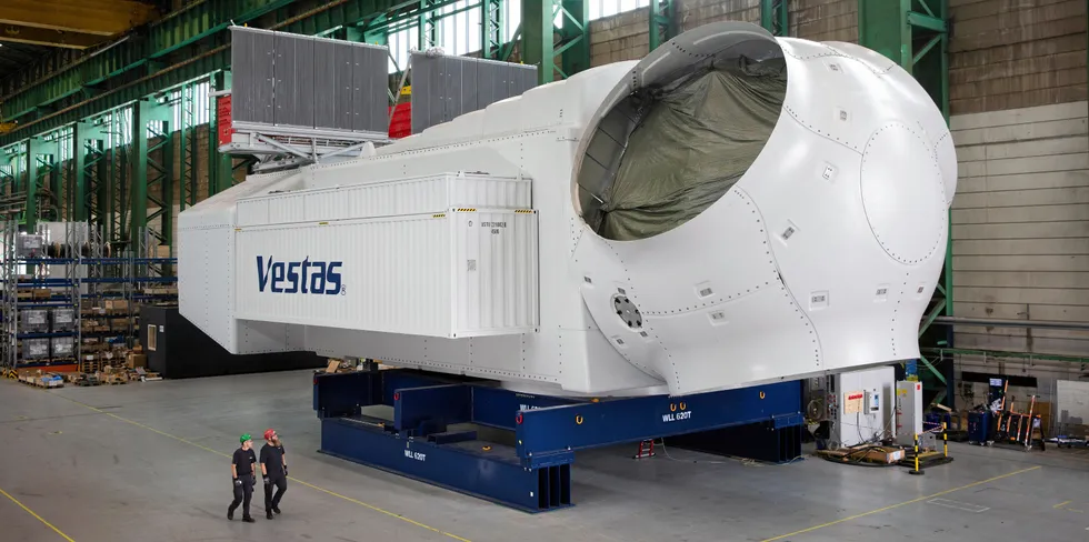 Vestas' giant V236 15MW offshore turbine.