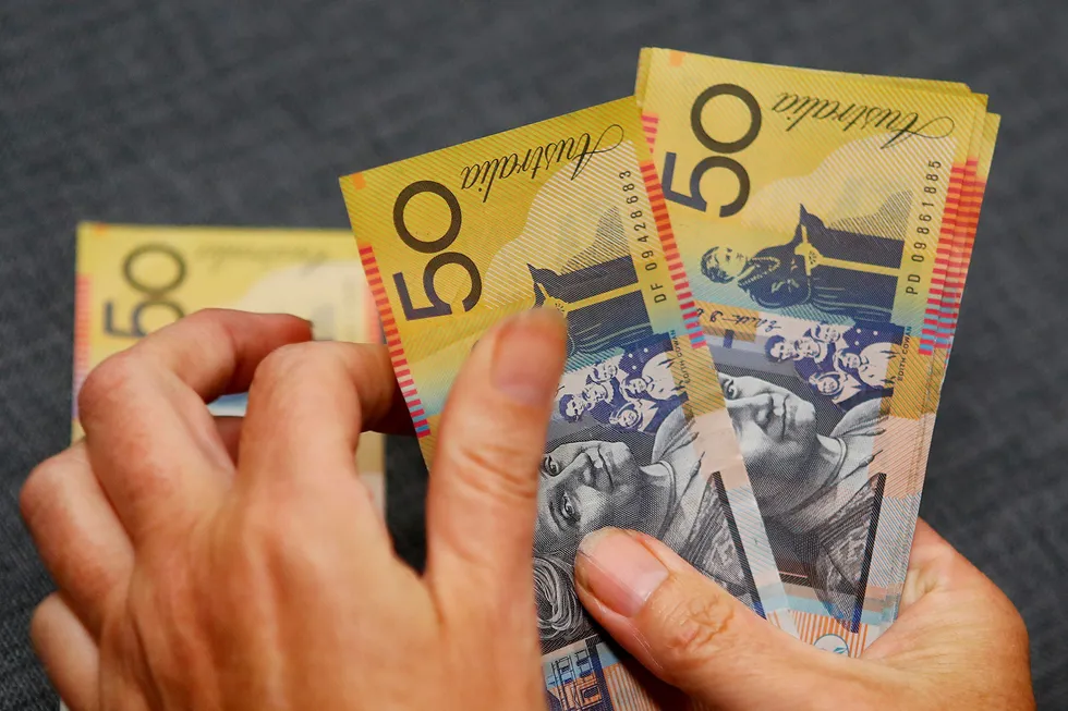 Currency: Australian dollars.