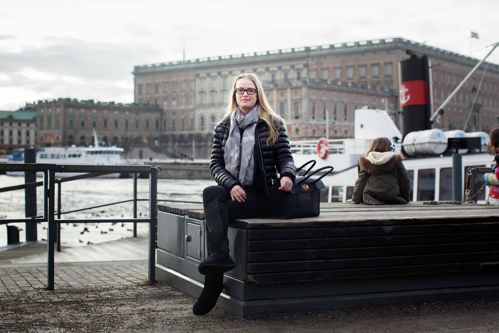 Administrerende direktør Bente Franck-Sætervoll i Bokbasen fikk Konkurransetilsynet på uanmeldt besøk i januar. Torsdag var hun på jobbreise til Stockholm. Foto: Rebecka Uhlin