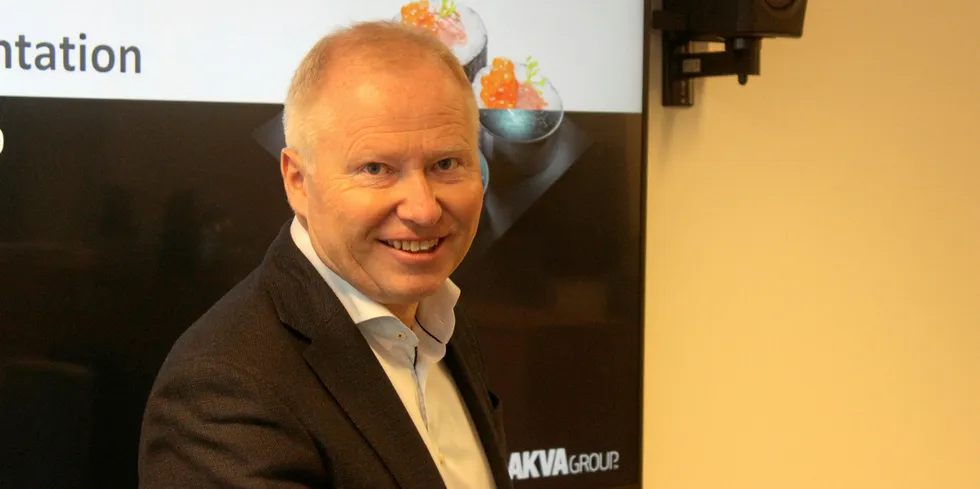 Knut Nesse, konsernsjef i Akva Group