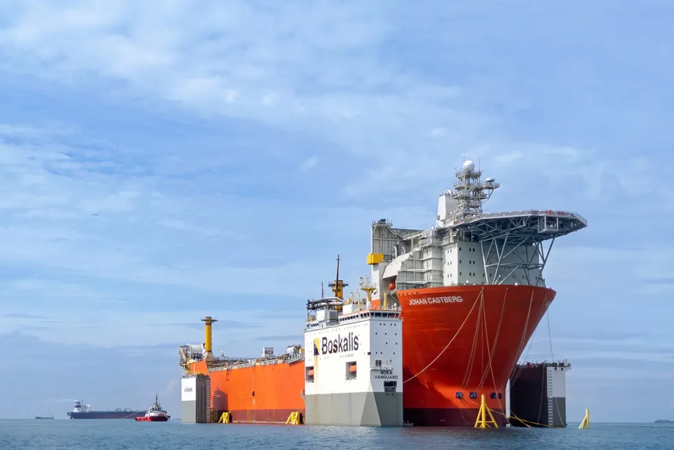 Sailaway: the Johan Castberg FPSO hull and living quarters departing Sembcorp Marine in Singapore this week