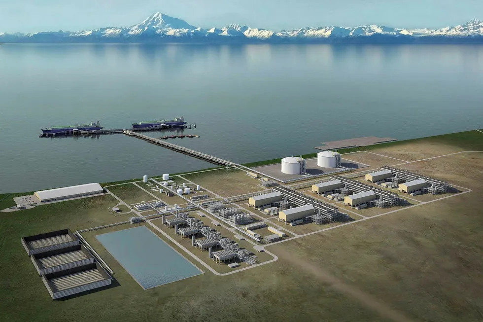 Alaska LNG: proposed site at Nikiski