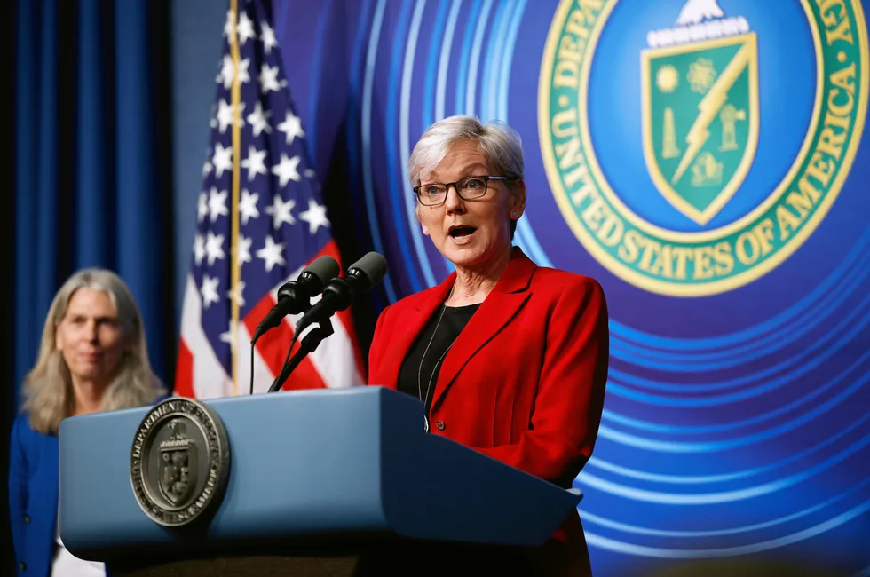 Jennifer Granholm, US Secretary of State for Energy.