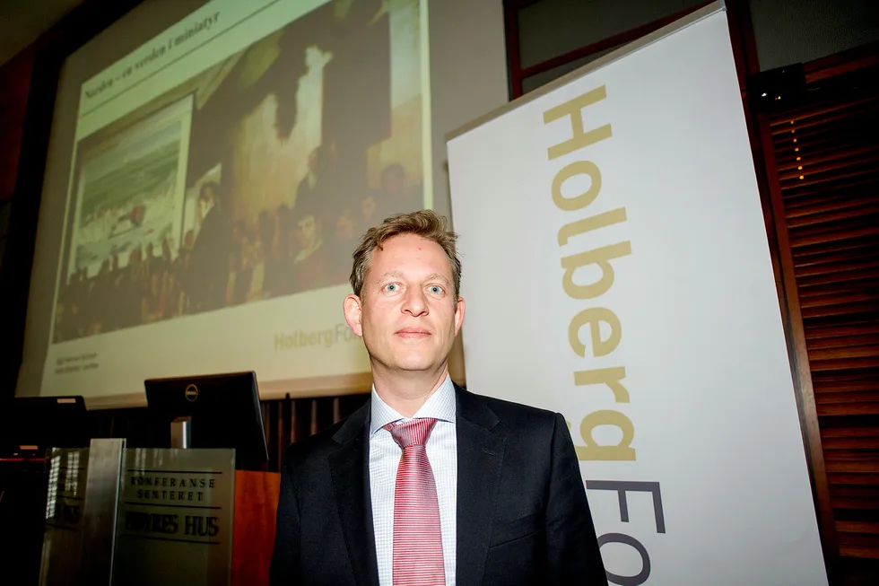 Robert Lie Olsen er forvalter i Holbergfondene. Bildet er fra 2015.