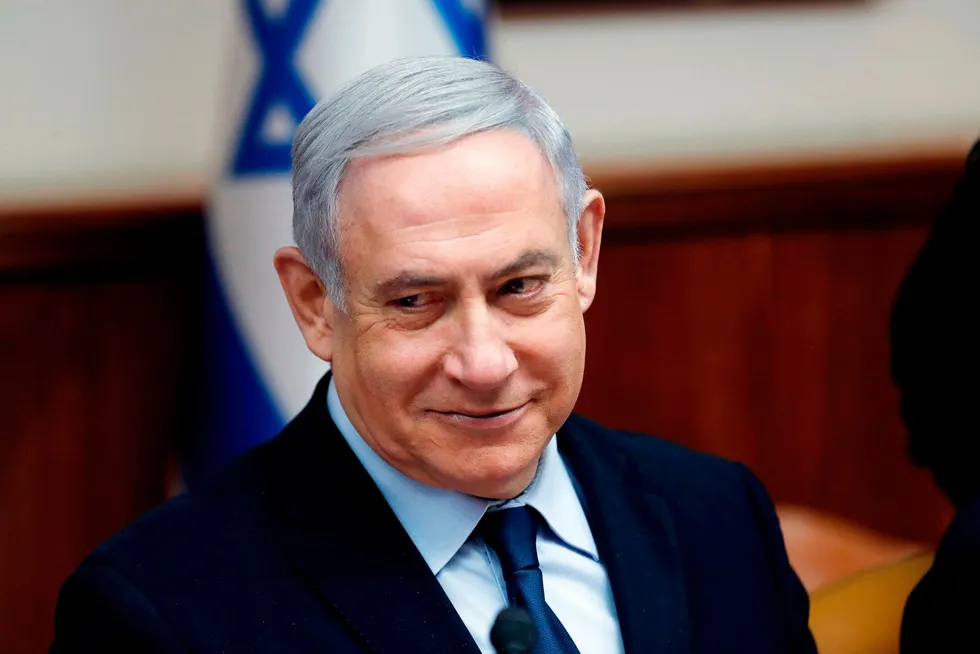 Statsminister Benjamin Netanyahu sammenkalte tirsdag sikkerhetskabinettet.