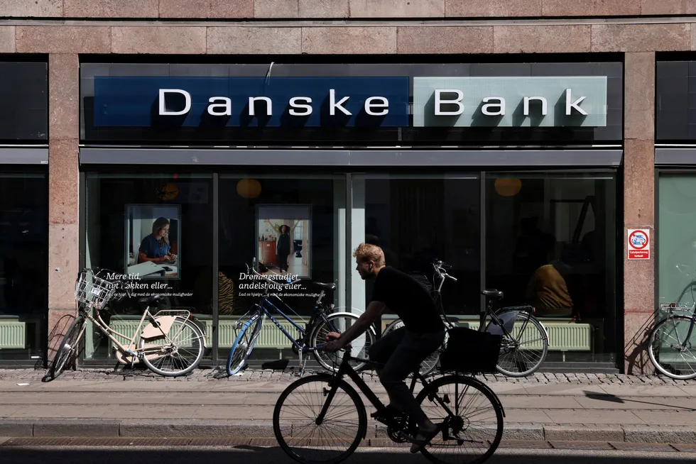 Danske Banks hvitvaskingssak har rullet siden 2018. Her fra en filial i København i sommer.