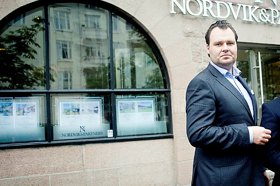 Eiendomsmegler Jens Christian Killengreen i Nordvik og Partners anker dommen han fikk forrige uke. Foto: Mikaela Berg
