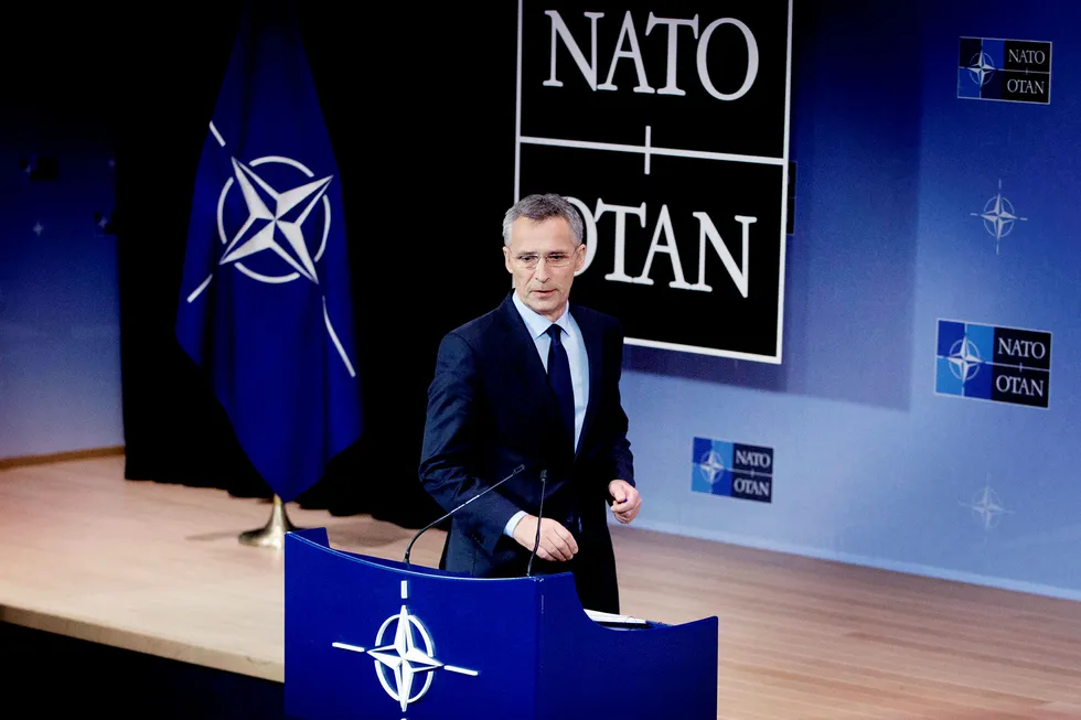 NATO-sjef Jens Stoltenberg. Foto: Virginia Mayo/AP/NTB scanpix