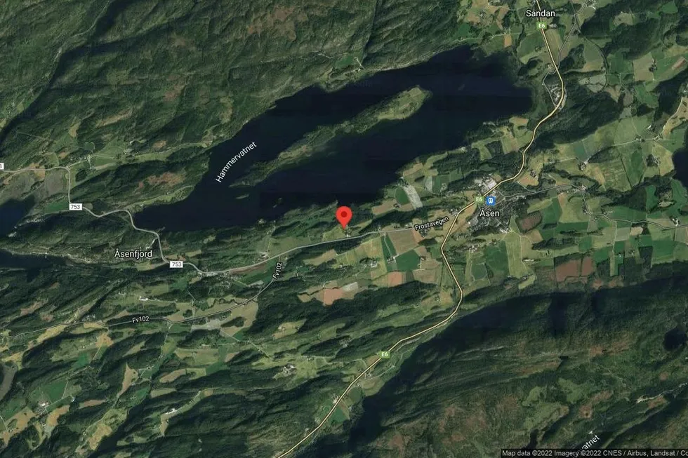 Området rundt 5037/217/4, Levanger, Trøndelag