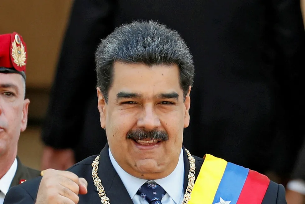 Ambitious plans: Venezuela's President Nicolas Maduro