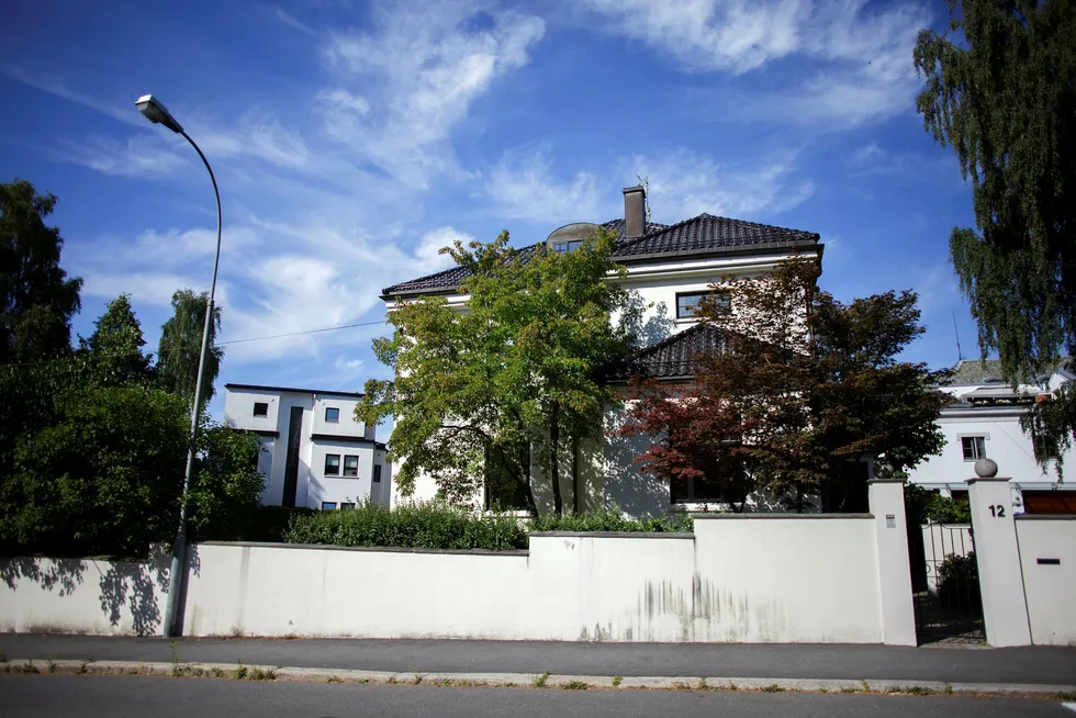 Pia Øien Cohler (33) har gitt 68 millioner kroner for denne byvillaen i eksklusive Thomas Heftyes gate på Gimle i Oslo. Foto: Javad Parsa
