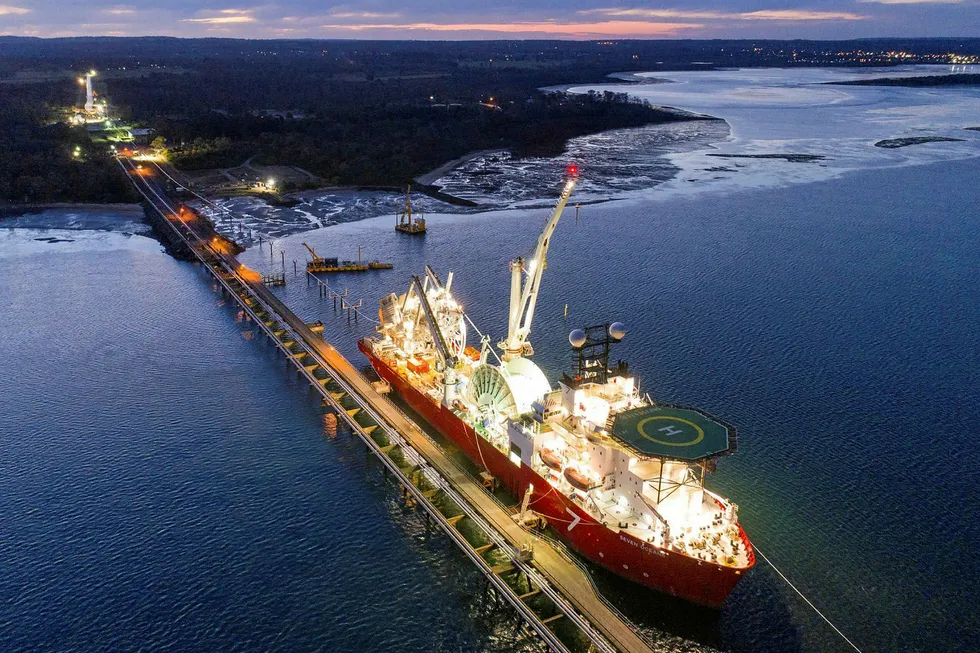 Offshore construction: Subsea 7's Seven Oceans pipelay vessel carried out work on the project
