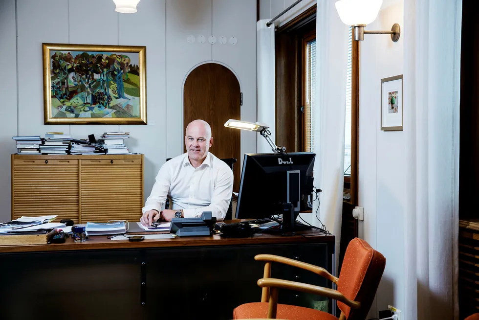 Kringkastingssjef Thor Gjermund Eriksen styrer en folkefinansiert milliardbutikk. Foto: Fredrik Bjerknes