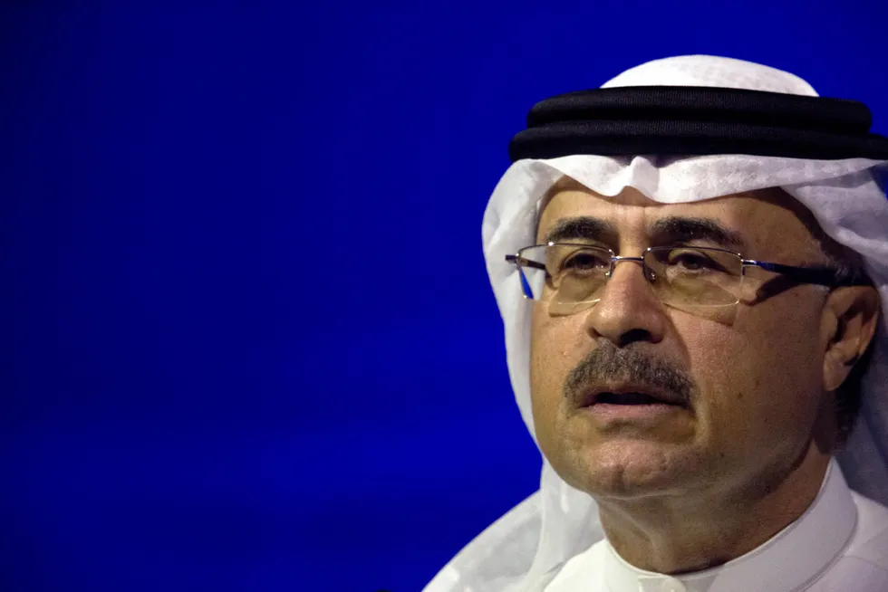 Gas plans: Amin Nasser, the chief executive of oil giant Saudi Aramco.