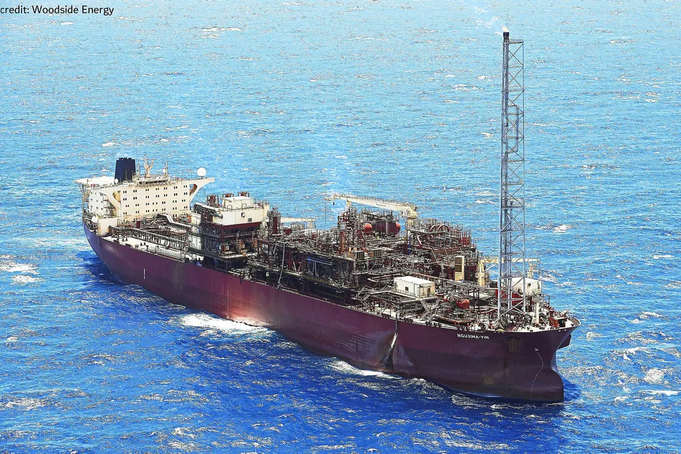 Greater Enfield development: the Ngujima-Yin FPSO at Woodside's Vincent oilfield
