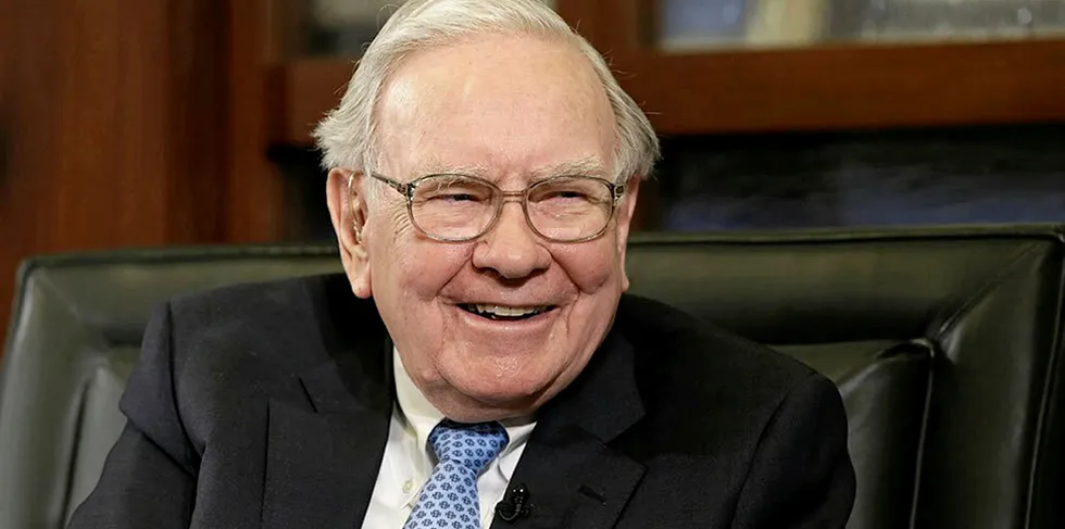 Warren Buffett, chief executive of Berkshire Hathaway, 90.9% owner of MidAmerican Energy
