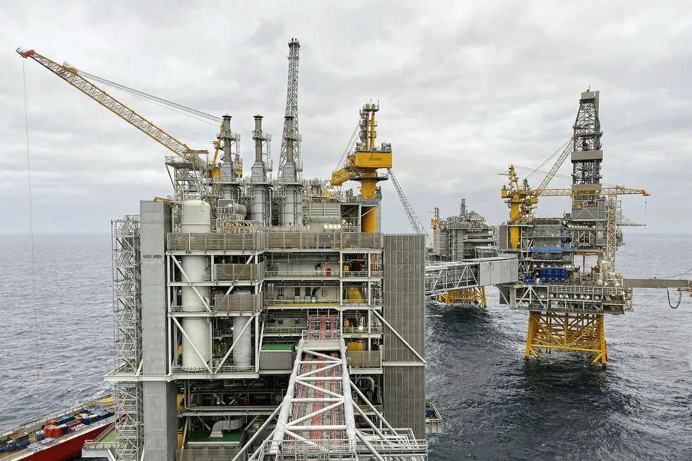 Upside potential: Equinor's Johan Sverdrup is already producing at above 300,000 bpd ahead of its official opening in January