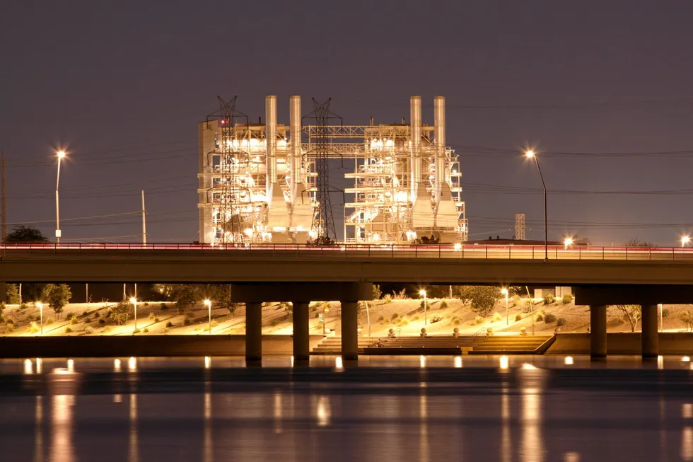 . Ocotillo Power Plant, Arizona.