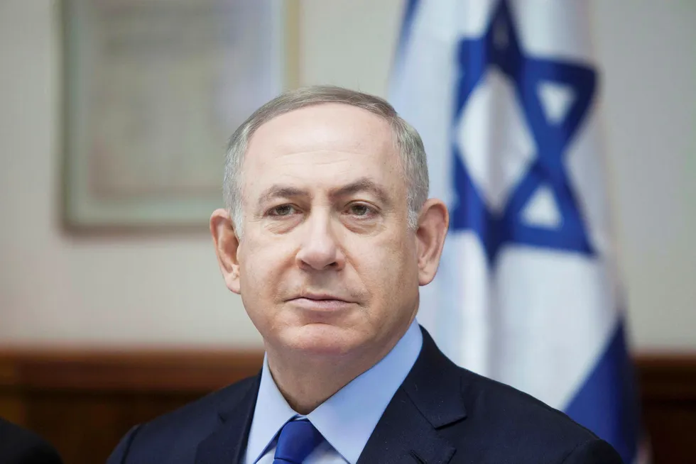 Israels statsminister Benjamin Netanyahu. Foto: DAN BALILTY/Afp/NTB scanpix