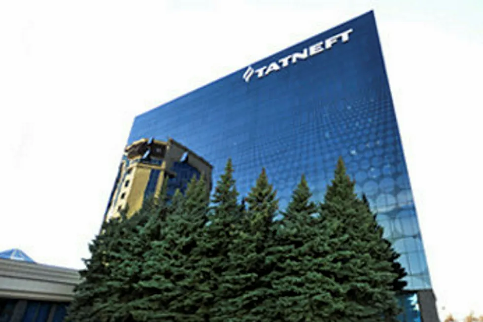 Improved sales: Tatneft's headquarters in Tatarstan, Russia