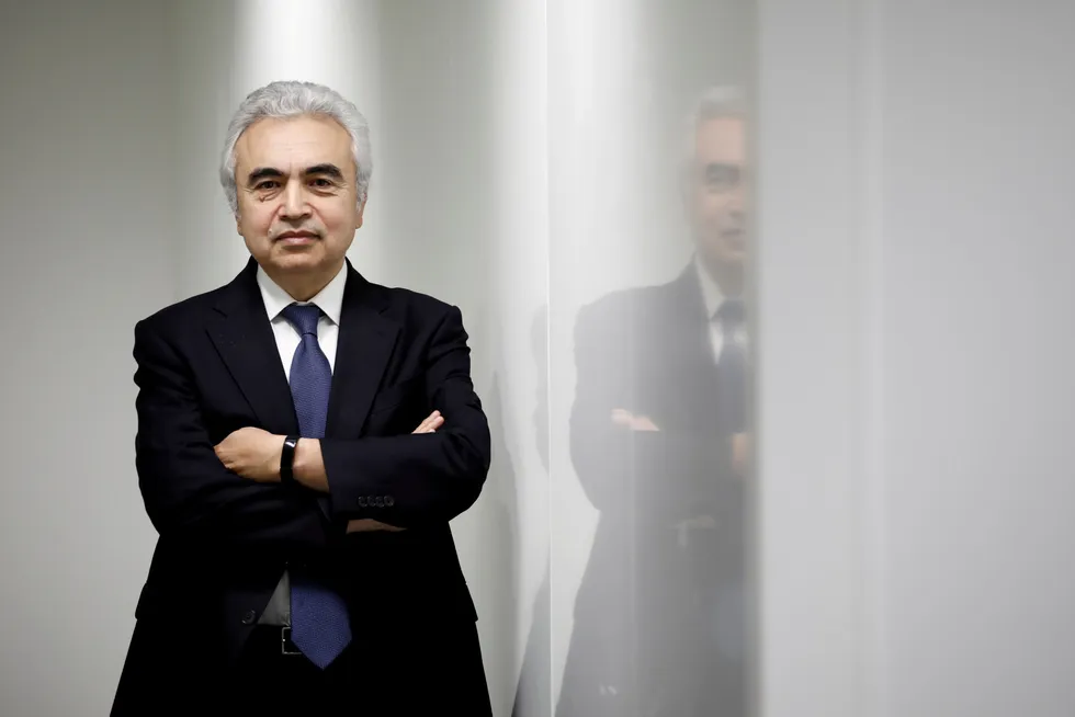 Optimist: IEA executive director Fatih Birol says the continued rise of renewables provides reasons to be optimistic the world can reach its climate goals